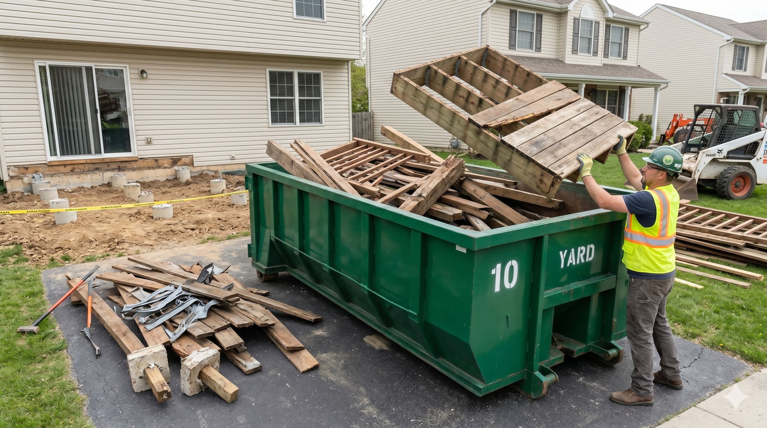 What Size Dumpster for Deck Removal? — Dumpster rental guides