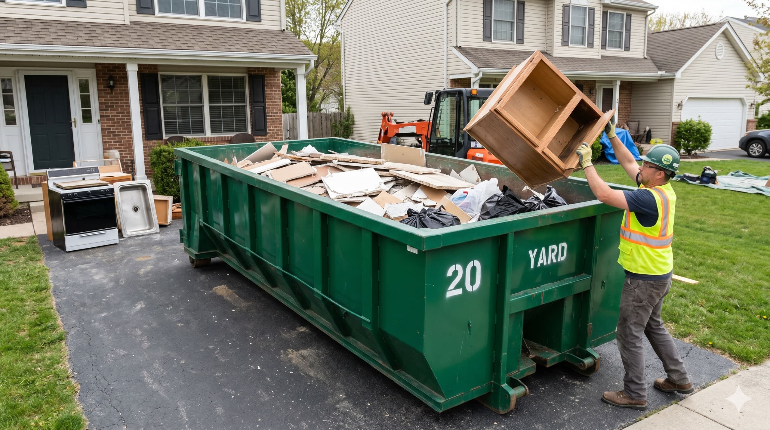 What Size Dumpster for a Kitchen Remodel? — Dumpster rental guides