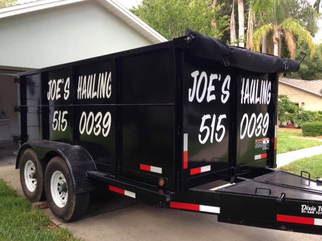 Joe's Hauling - Dumpster rental in Clearwater, Florida