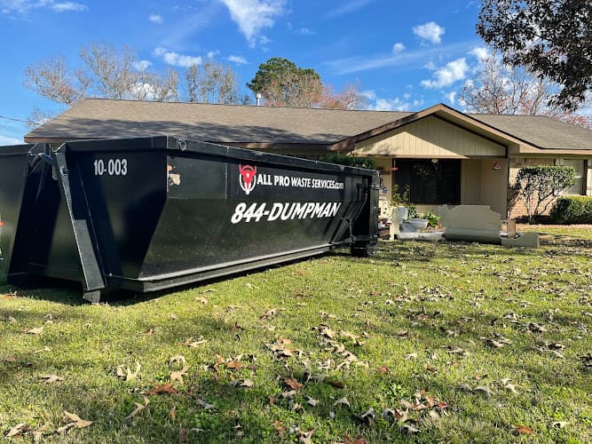 All Pro Waste Services Dumpster Rentals - Dumpster rental in Montgomery, Texas