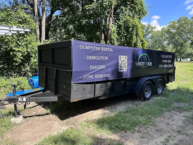 MICHIGAN JUNK REMOVAL & DUMPSTER RENTAL - Dumpster rental in Romulus, Michigan