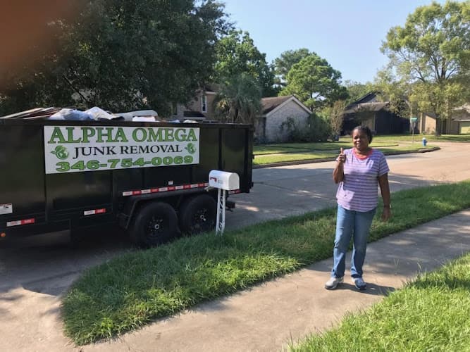 Alpha Omega Junk Removal - Dumpster rental in Katy, Texas