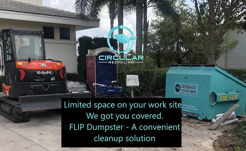 Circular Recycling - Dumpster rental in Stuart, Florida
