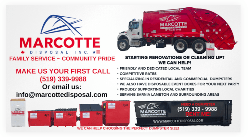 Marcotte Disposal Co. - Dumpster rental in Port Huron, Michigan