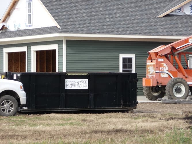 Construction Refuse Service - Dumpster rental in Byron Center, Michigan