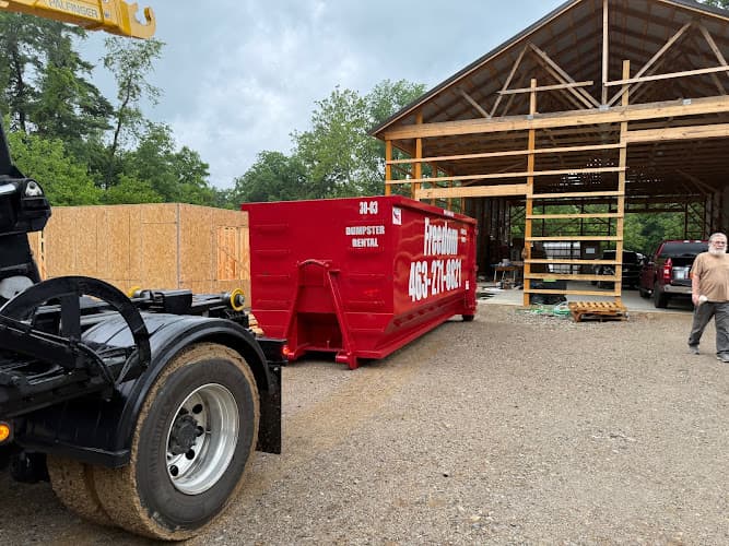 Freedom Dumpsters - Dumpster rental in Whiteland, Indiana
