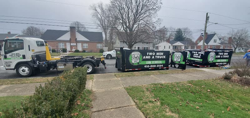 Two Men and a Truck Moving and Storage - Dumpster rental in Dover, Delaware