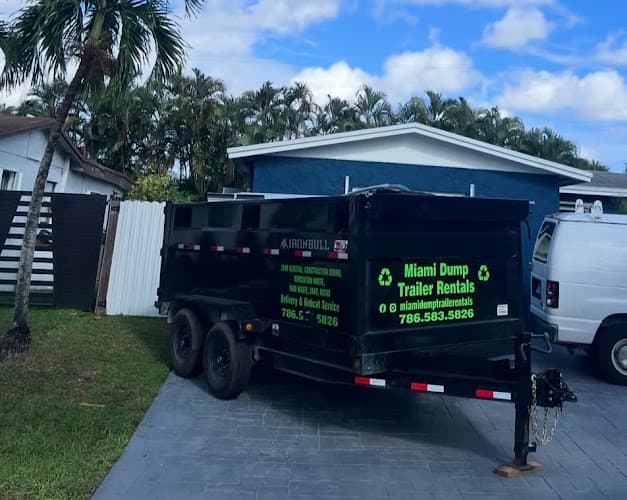 Miami Dump Trailer Rentals Junk Removal - Dumpster rental in Hialeah, Florida