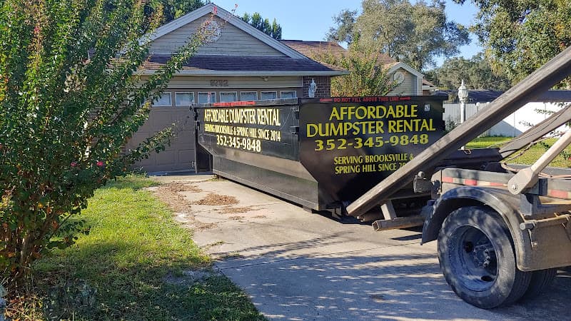 Affordable Hauling Dumpster Service - Dumpster rental in Brooksville, Florida
