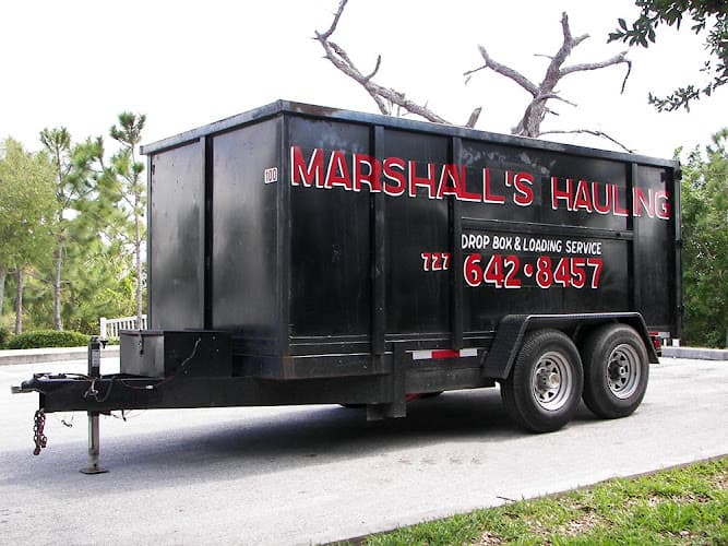 Marshall's Hauling - Dumpster rental in Port Richey, Florida