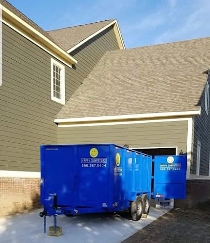 Happy Dumpsters - Dumpster rental in Fraser, Michigan