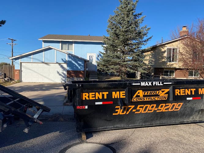A Thru Z Construction LLC - Dumpster rental in Cheyenne, Wyoming
