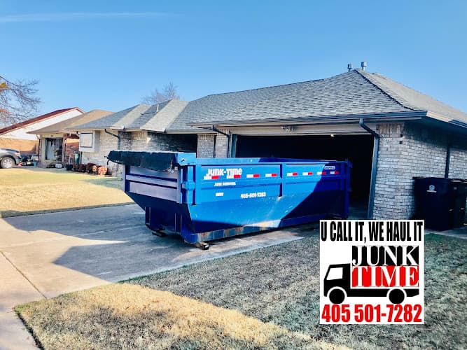 Junk-Time Junk Removal And Dumpsters - Dumpster rental in Oklahoma City, Oklahoma