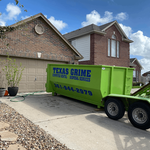 Texas Grime Dumpster Rental and Disposal Service - Dumpster rental in Odem, Texas