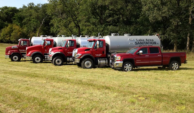 Lake Area Sanitation/Long Lake Sanitation - Dumpster rental in Rice Lake, Wisconsin