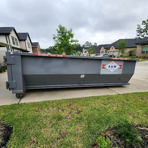 A&W Dumpster Rentals - Dumpster rental in Willis, Texas