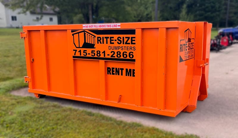Rite-Size Dumpsters - Dumpster rental in Ringle, Wisconsin