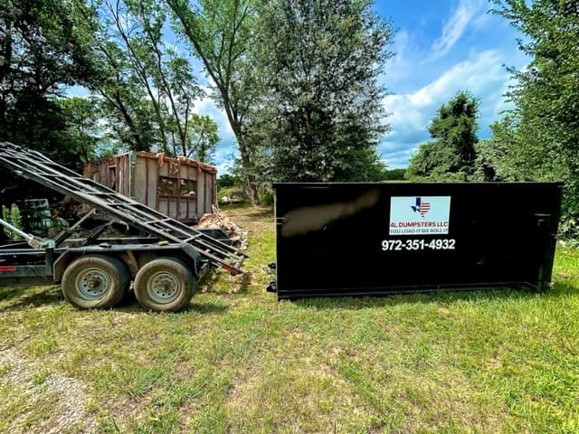 4L Exteriors - Dumpster rental in Van, Texas