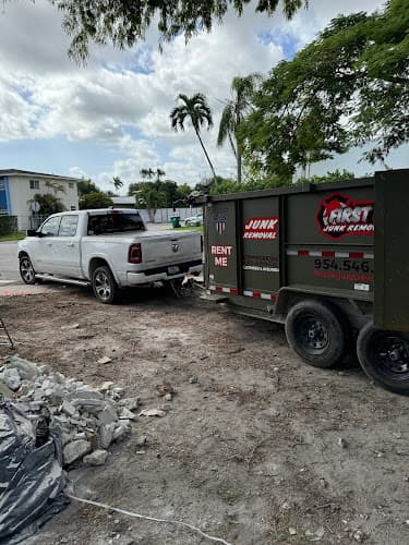 First In Junk Removal - Dumpster rental in Dania Beach, Florida