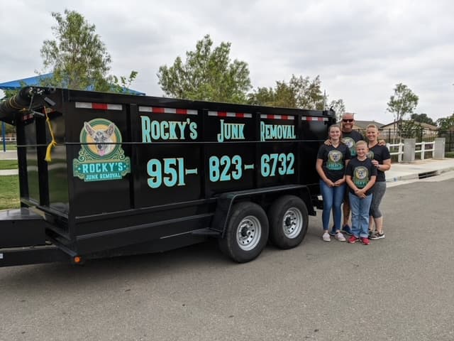 Rocky's Junk Removal of Eastvale - Dumpster rental in Eastvale, California