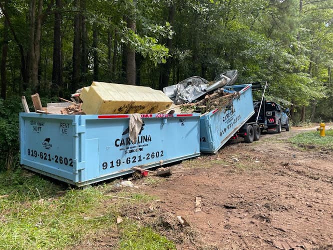 Carolina Dumpster Rentals & Roofing - Dumpster rental in Raleigh, North Carolina