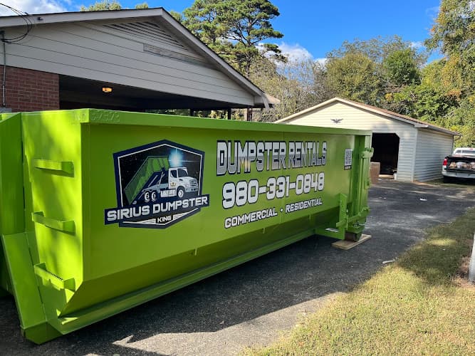 Sirius Dumpster King - Dumpster rental in Harrisburg, North Carolina