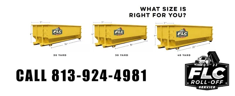 FLC Roll-Off Service - Dumpster rental in Plant City, Florida
