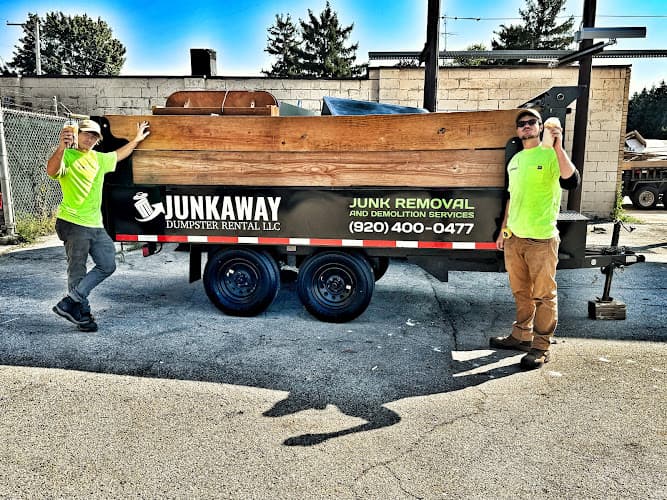 JunkAway LLC - Dumpster rental in Sheboygan, Wisconsin