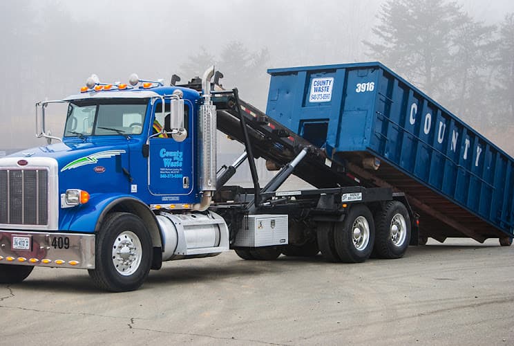 County Waste Chester - Dumpster rental in Chester, Virginia