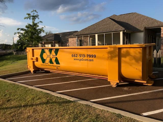 Construction Waste Management - Dumpster rental in Oxford, Mississippi