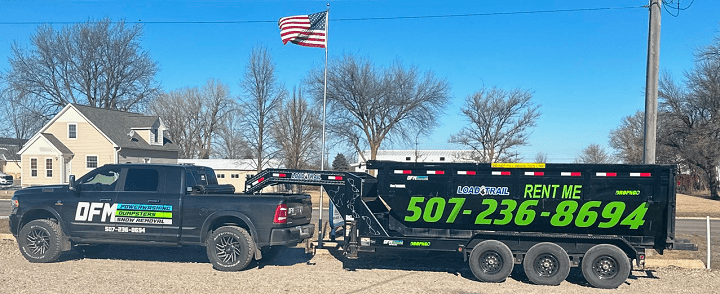 DFM - Dumpster rental in Fairmont, Minnesota