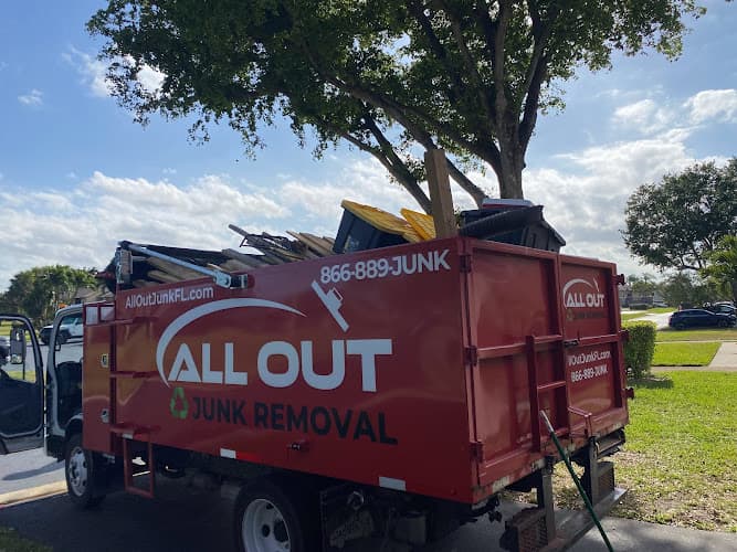 All Out Junk Removal - Dumpster rental in West Palm Beach, Florida