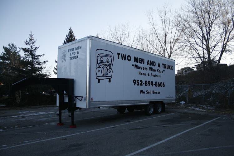 Two Men and a Truck Moving and Storage - Dumpster rental in Burnsville, Minnesota