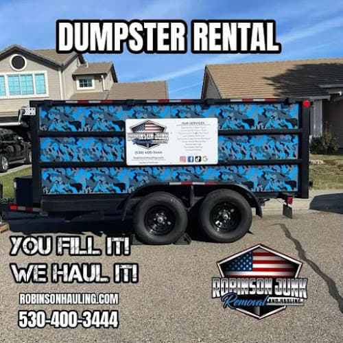 Robinson Junk Removal and Hauling - Dumpster rental in Dixon, California