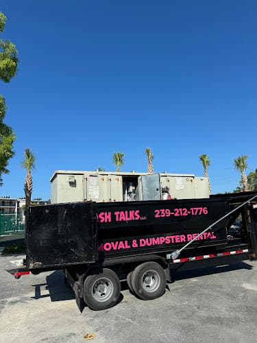 Trash Talks Junk Removal and Dumpster Rental - Dumpster rental in Fort Myers, Florida