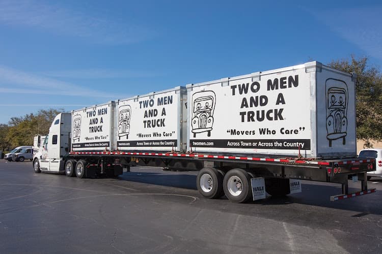 Two Men and a Truck Moving - Dumpster rental in Houston, Texas
