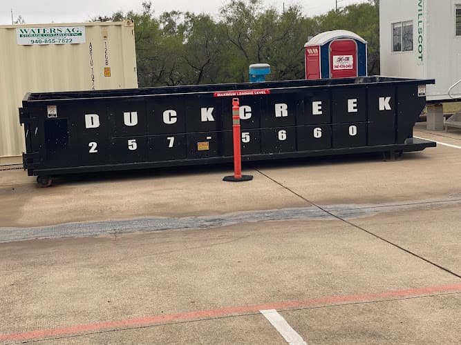 Duck Creek Disposal - Dumpster rental in Wichita Falls, Texas