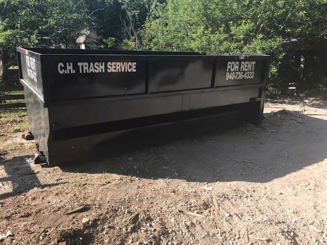 C.H. Trash Service - Dumpster Rental - Dumpster rental in Gainesville, Texas