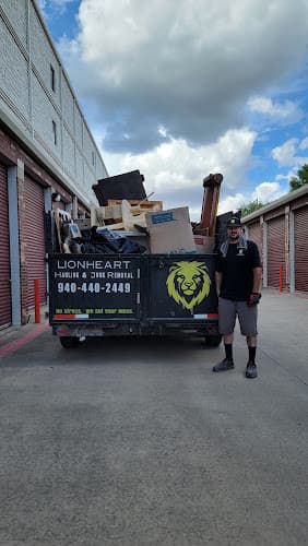 Lionheart Hauling & Junk Removal - Dumpster rental in Aubrey, Texas