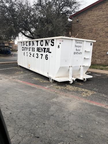 Thornton’s Dumpster Rental - Dumpster rental in Abilene, Texas