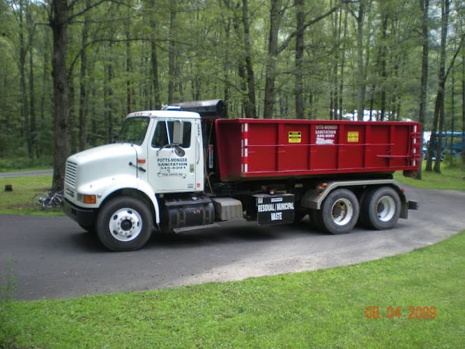Potts & Monger Sanitation, Inc - Dumpster rental in Pine Grove, Pennsylvania
