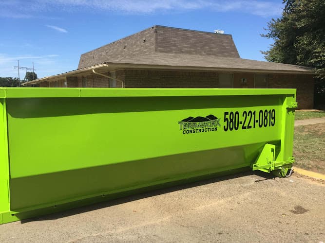 Terraworx Construction - Dumpster rental in Ardmore, Oklahoma