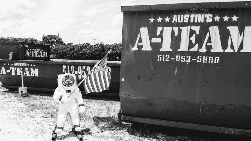A Team Disposal and Commercial Services - Dumpster rental in Austin, Texas