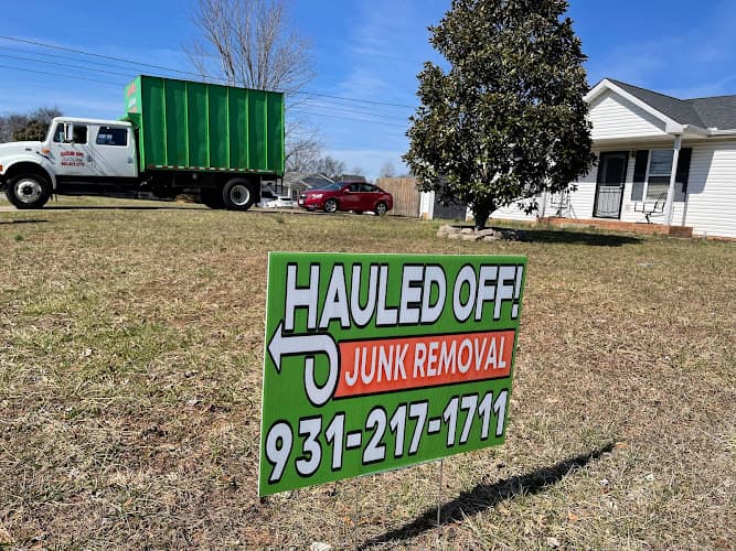 HAULED OFF! Junk Removal - Dumpster rental in Clarksville, Tennessee