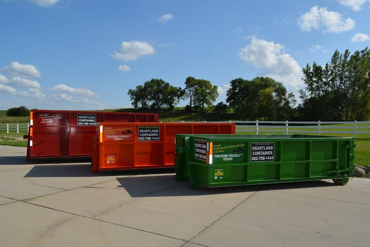 Heartland Container - Dumpster rental in Elkhorn, Nebraska