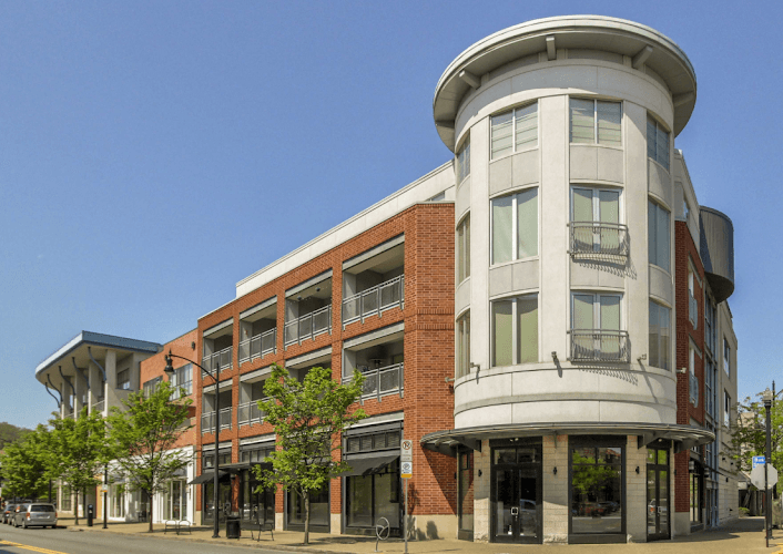 The Flats at Southside Works - Dumpster rental in Pittsburgh, Pennsylvania