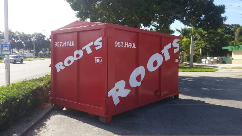 SRQ ROOTS INC - Dumpster rental in Sarasota, Florida