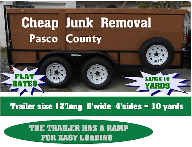 MJ'S Cheap Junk Removal - Dumpster rental in Port Richey, Florida