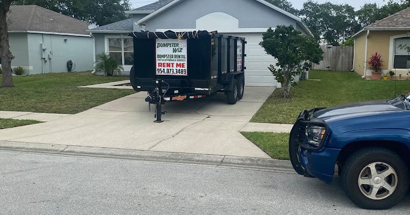 Dumpster Wiz - Junk Removal, Demolition & Dumpster Rental Services - Dumpster rental in Palm Bay, Florida