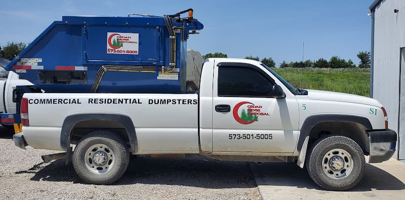Cedar Ridge Disposal - Dumpster rental in Monroe City, Missouri